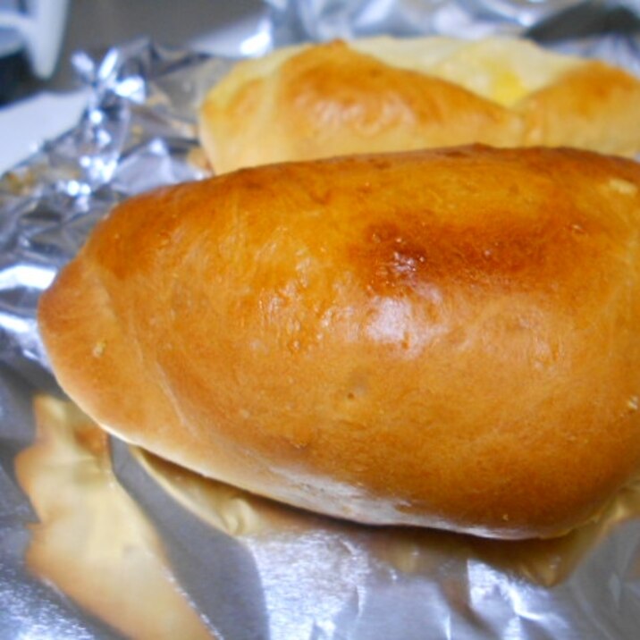 とっても簡単 オーブントースターでクリームパン